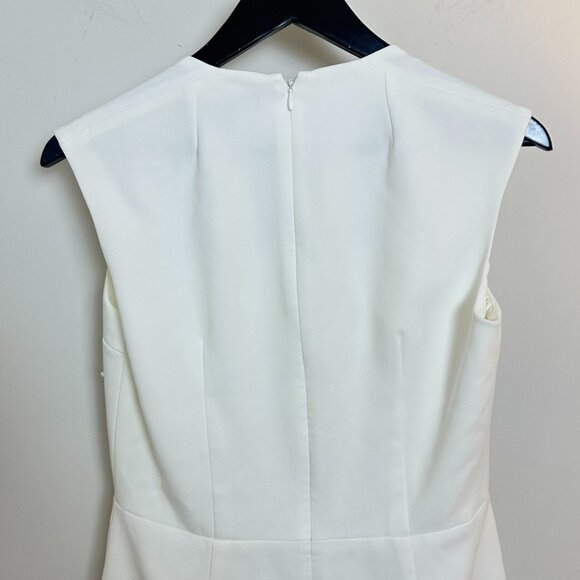 FRENCH CONNECTION Ruth Whisper A-Line Dress in Summer White Size US 8 - Picture 9 of 12